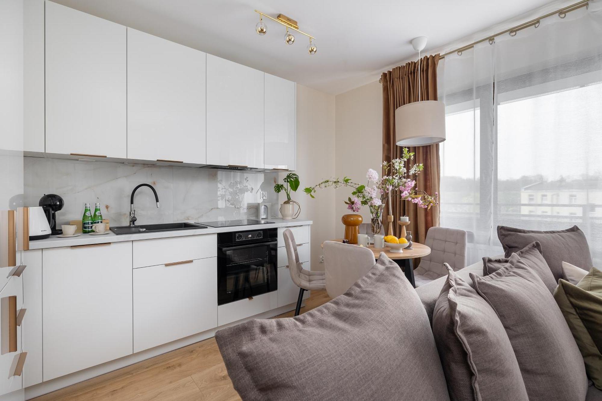 Ts Gold New Town Apartment & Free Private Parking Szczecin Bagian luar foto