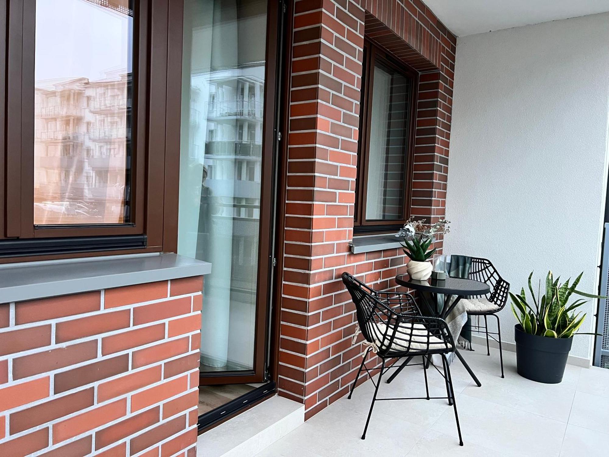 Ts Gold New Town Apartment & Free Private Parking Szczecin Bagian luar foto